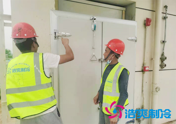 建造100平米的中央廚房冷庫大概需要多少費(fèi)用？_浩爽制冷