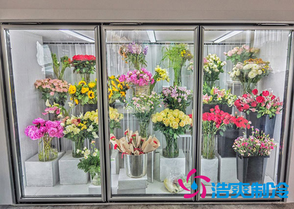花店冷庫(kù)適合風(fēng)冷還是直冷？-浩爽制冷